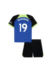 Fotbalové Dres Tottenham Hotspur Ryan Sessegnon #19 Dětské Venkovní Oblečení 2022-23 Krátký Rukáv (+ trenýrky)